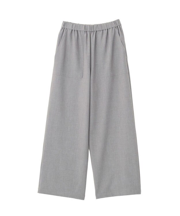 AMERICAN HOLIC 【イージーケア】ベイカーリラックスパンツ Light Gray