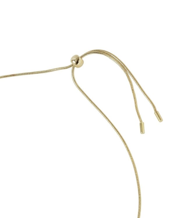 Green Parks シズクスライドネックレス Gold