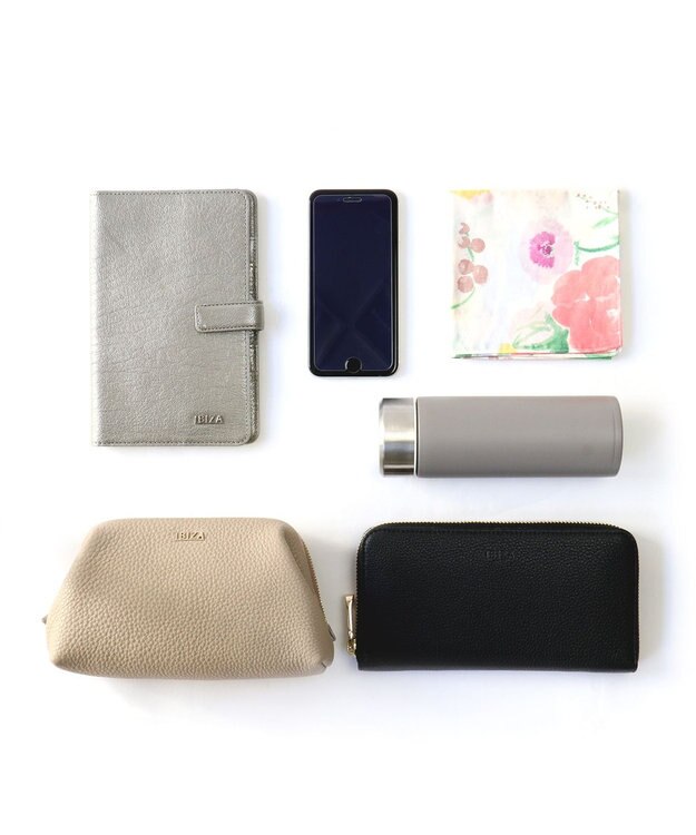 IBIZA インプレシオン　2WAYバッグ ライトグレー