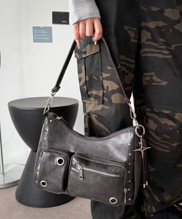 WEGO BIGハトメ2wayショルダー ブラックその他