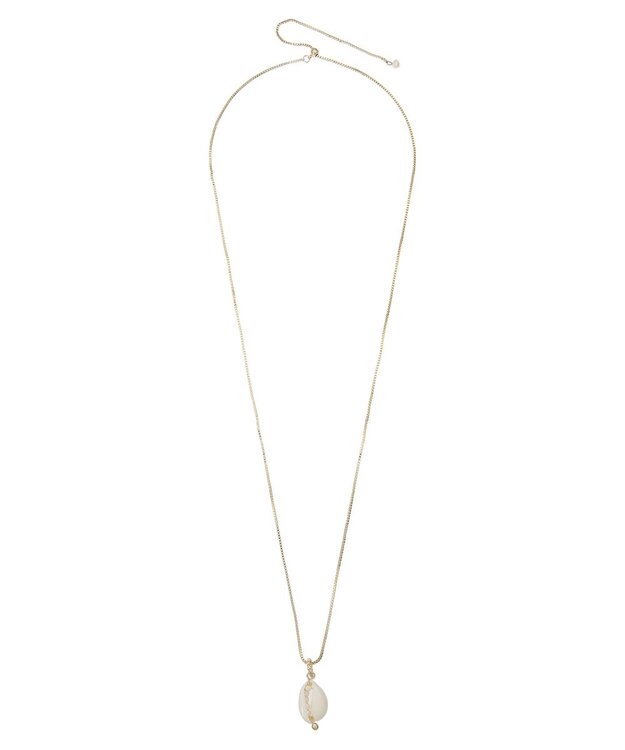 Green Parks ｅｖｅｒｙ　ｗａｌｋ．２本ＳＥＴ　シェルモチーフネックレス Gold