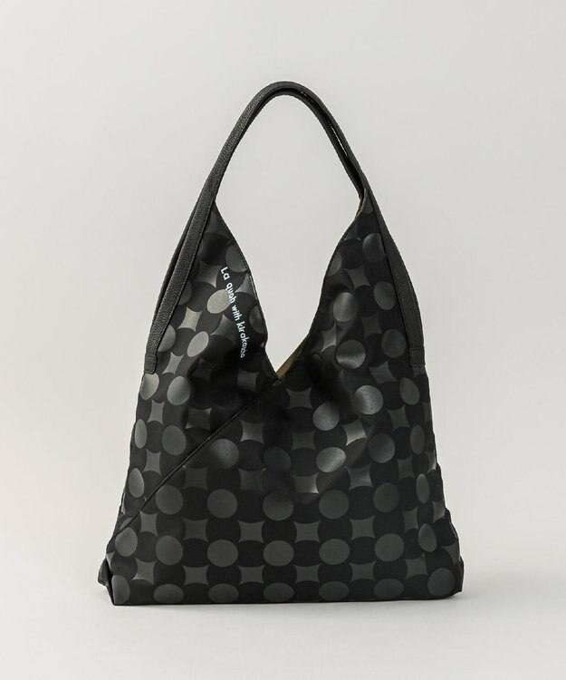 MIYABIYA La quoh with kirakaracho  南蛮七宝ベーシックプリント モードショルダー 玄(ブラック)