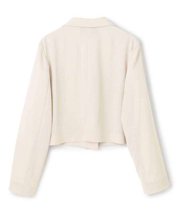 uncrave クールタッチツイル ショートジャケット グレージュ