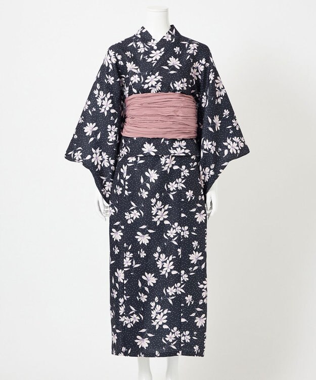 ANY SIS 【2WAY】浴衣 5点セット ネイビー系