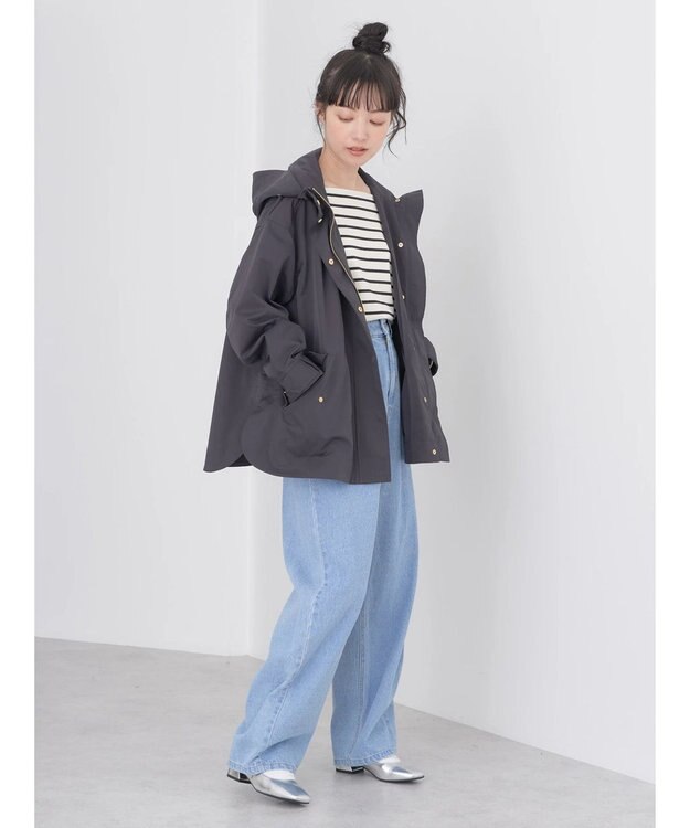 earth music&ecology マウンテンパーカー Charcoal Gray