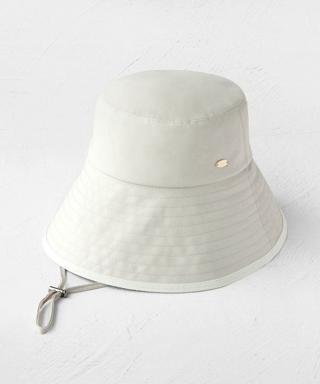 TOCCA 【サイズ調整可】TRIM RIBBON WIDE BRIM HAT ハット ベージュ系