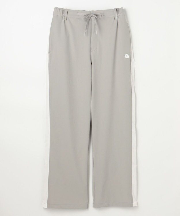 PW CIRCULUS 【WOMEN】サイドラインストレートワイドパンツ ゴルフウェア レディース グレー系