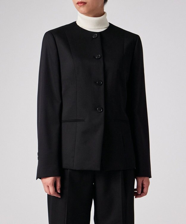 Paul Smith トラベル ノーカラー ジャケット ブラック