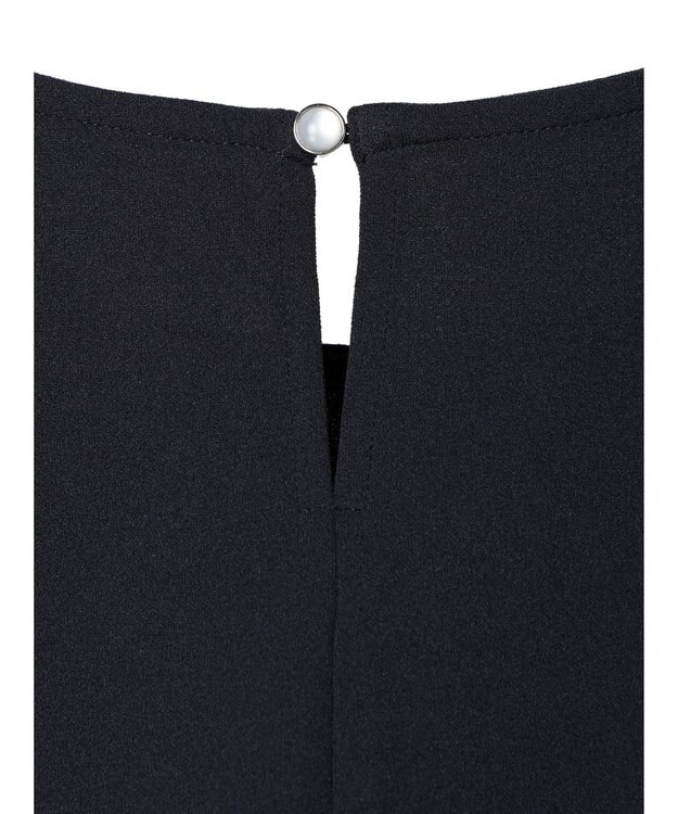 CRAFT STANDARD BOUTIQUE ８分丈ウエストタックオールインワン Navy