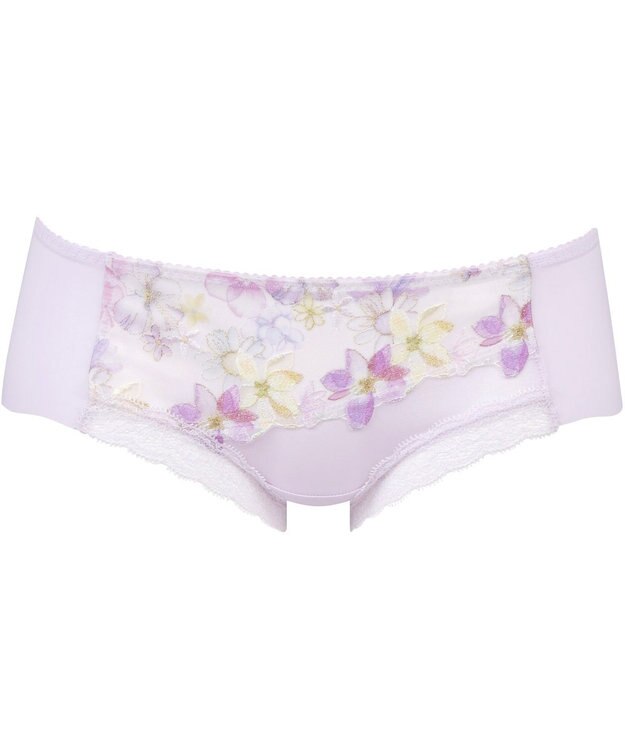 WACOAL ショーツ ボーイレングス 【重力に負けないバストケアBra】 はきこみ丈あさめ アウターにひびきにくい(後ろ裾) BRB414とペア レディース PRA614 /ワコール シェルピンク