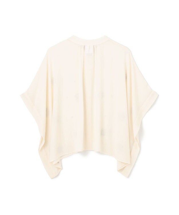 GRACE CONTINENTAL チェリーポンチョブラウス ホワイト