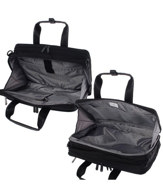 ACE BAGS & LUGGAGE ace. エース フレックスライト フィット 毎日の通勤におすすめA4サイズ 2気室 マチ幅UP機能で荷物が増えても安心  使いやすさで支持率1デザイン 54559 ブラック