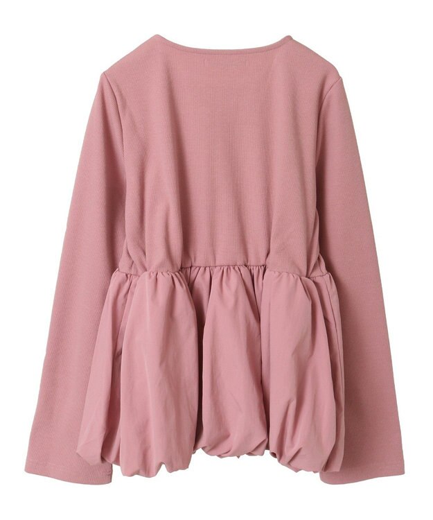 Green Parks ・ＳＵＧＡＲ　ＳＰＯＯＮ　裾バルーンプルオーバー Pink