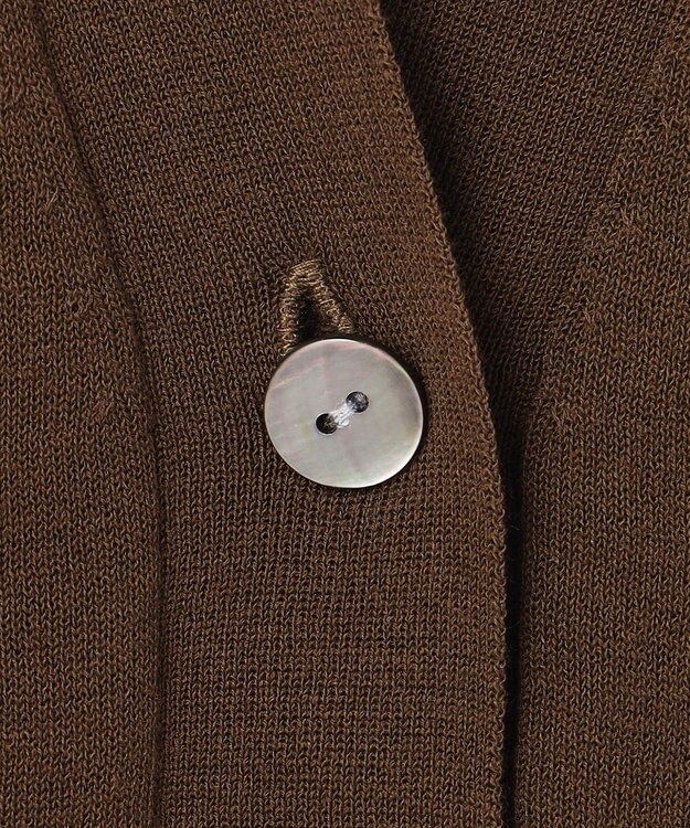 UNFILO L 【WEB限定カラー】イージーカーディガン [WEB限定]ブラウン
