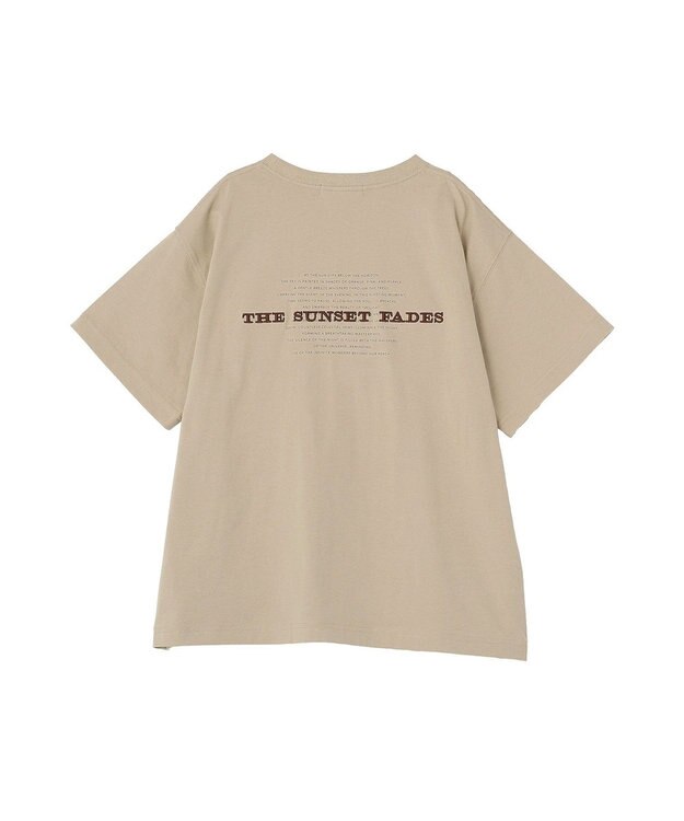 AMERICAN HOLIC STARLY 刺繍ロゴTシャツ Mocha