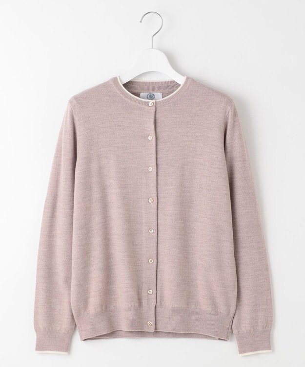 J.PRESS LADIES 【洗える】アーガイル ツイン ニット ベージュ系