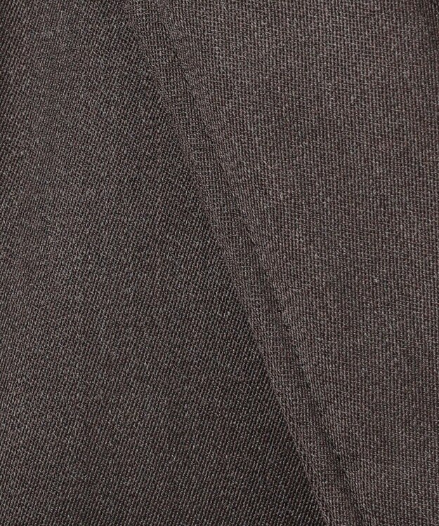 23区 S 【撥水加工】ブライトウール ロングダウンコート ブラウン系