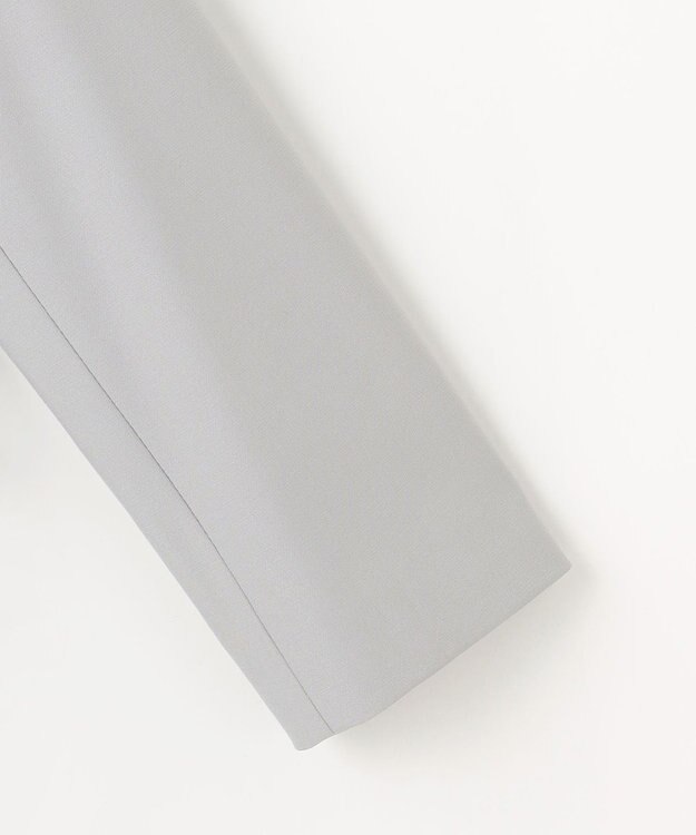 ANY L イージーケアライトストレッチダブルテーラードジャケット ライトグレー