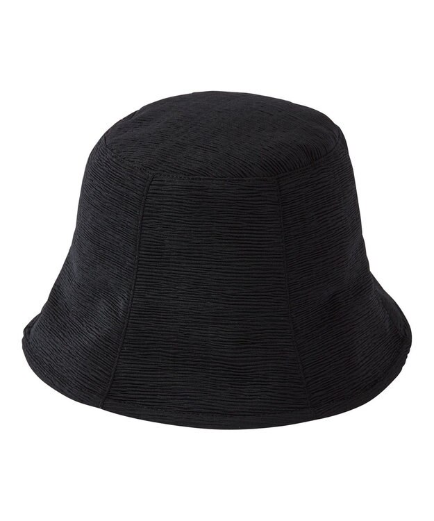 MOONBAT 【洗える】estaa クレープ地 平天チューリップ／サイズ調整可 ブラック