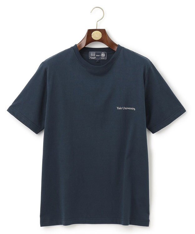 J.PRESS MEN 【J.PRESS×YALE】YALE TRACKカレッジプリントＴシャツ ネイビー系