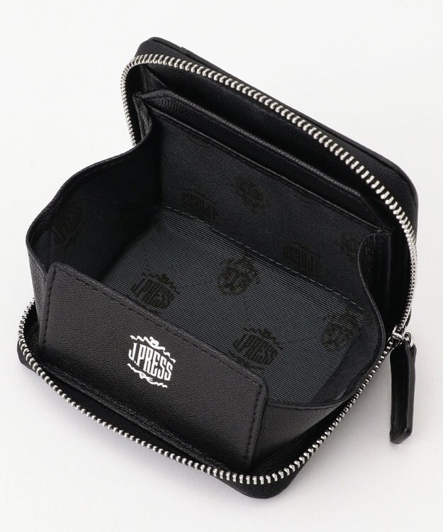 J.PRESS MEN 【MORPHO×J.PRESS】シープゴート 小銭入れ(BOX型) ブラック系