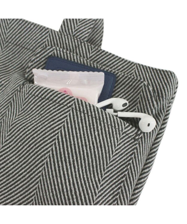 ROOTOTE 1285【ボトルホルダー付き】SN.デリ.リサイクルコットンH-A 01：グレーミックス