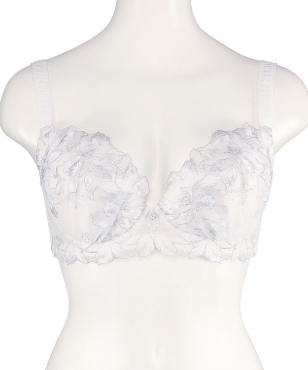 San-ai Resort（三愛水着楽園） エレガントコレクション【2411】単品ブラHIカップ 【northerly】 ホワイト