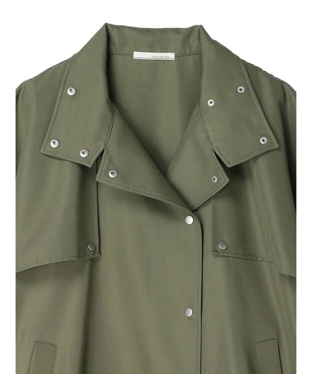 Green Parks ・ＥＬＥＮＣＡＲＥ　ＤＵＥ　トレンチロングベスト Khaki