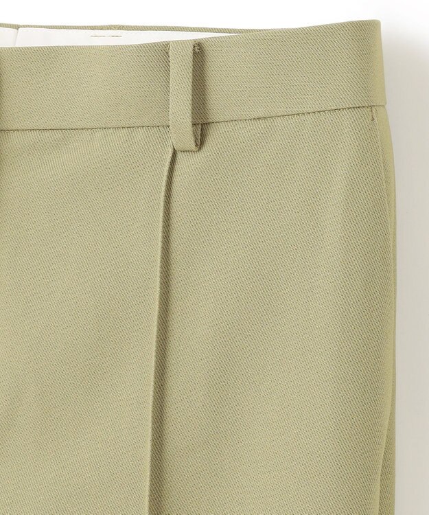 JOSEPH 【洗える】オーガニックツイル　テーパードトラウザーズ Dark Olive