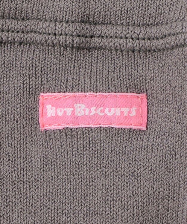 MIKI HOUSE HOT BISCUITS 【80-120cm】 ハートアーガイル レギンス グレー