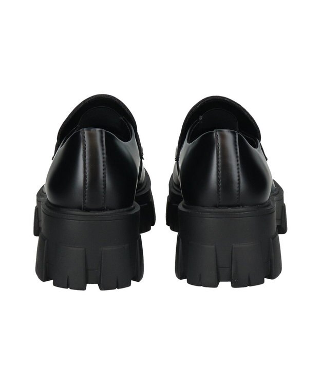 Bridget Birkin 【Round About】ラギットソールローファー ブラック