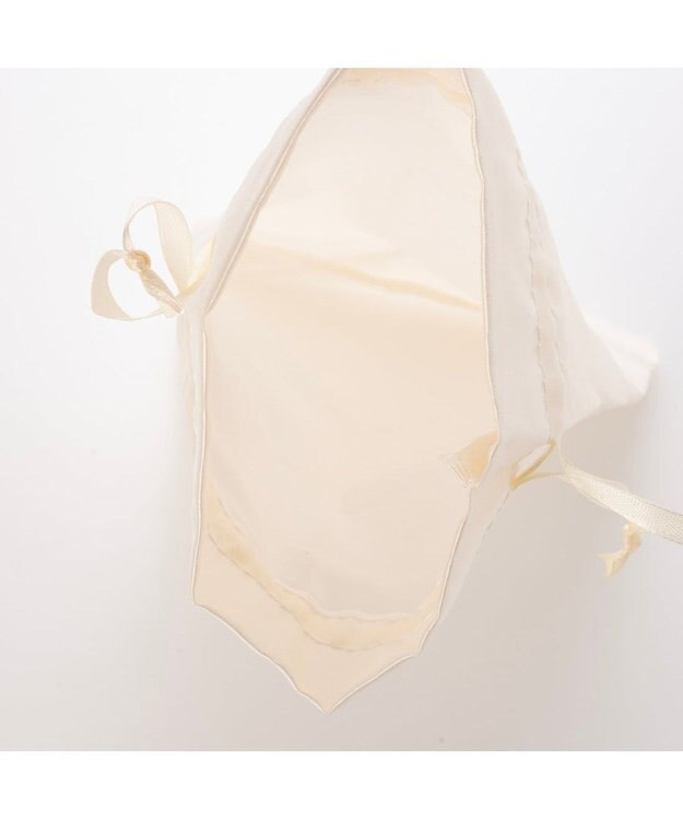 UNBILLION カシュカシュ cachecache / ビーズハート手提げバッグ シルバー