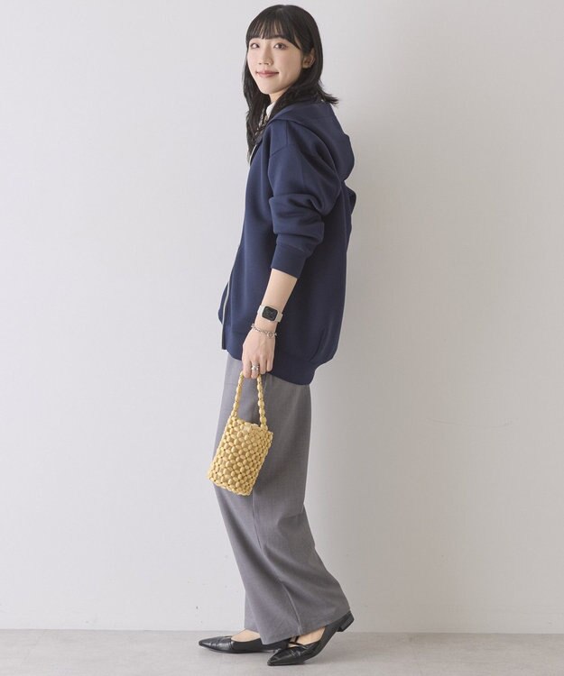 AMERICAN HOLIC 【イージーケア】ベイカーリラックスパンツ Light Gray