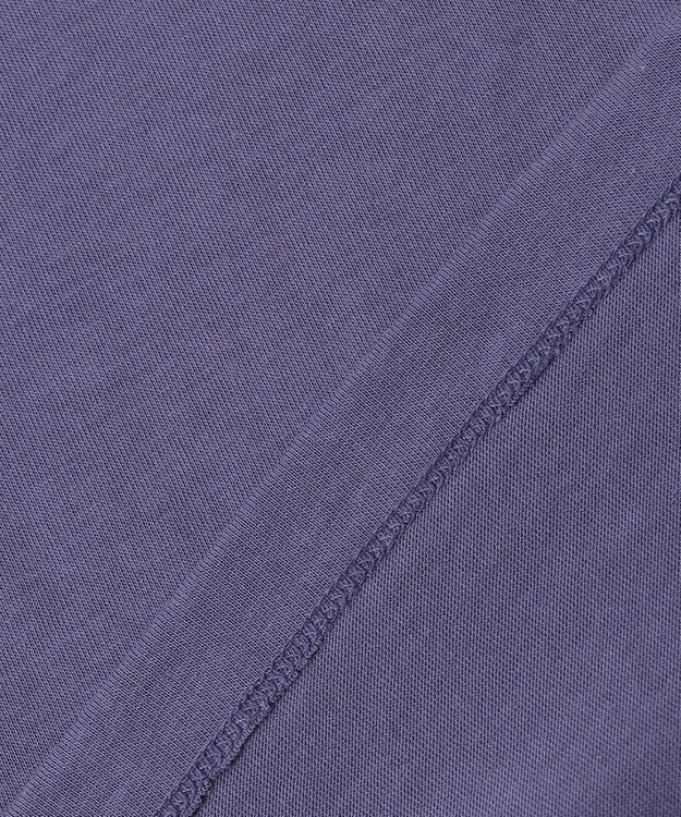 Feroux 【UVケア】スタンドカラーフレアスリーブ Ｔシャツ パープル系