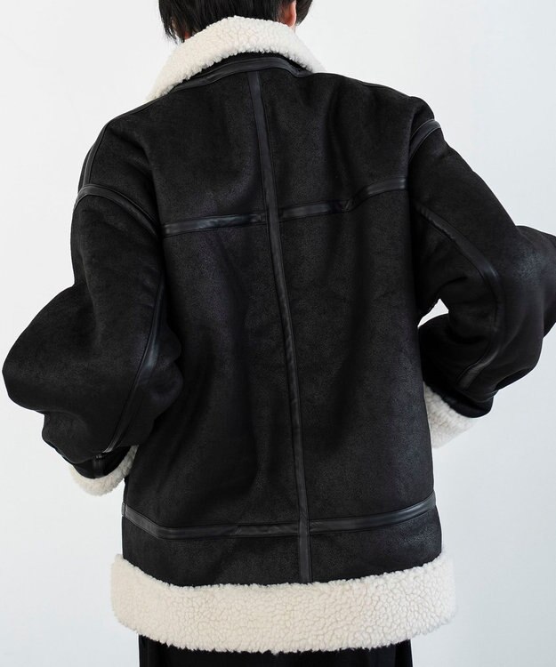 WEGO 【25年秋冬新作/ユニセックス着用ITEM/MLサイズ展開】B－3ジャケット ブラック