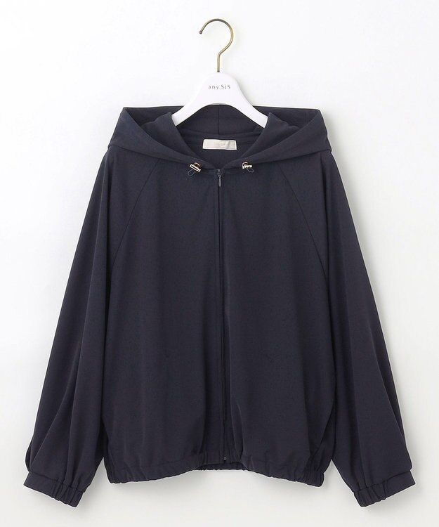 ANY SIS 【UVカット・接触冷感】ラッシュガード パーカー ネイビー