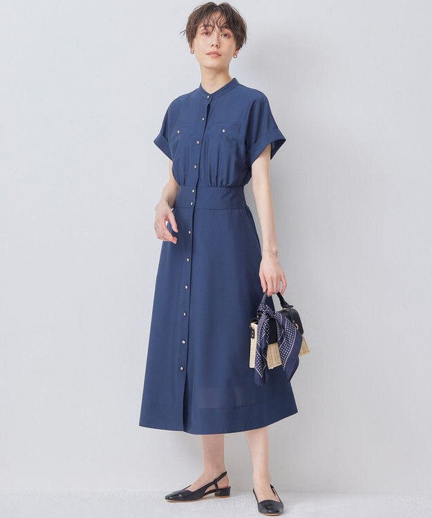 組曲 シアーボイル ワンピース ネイビー系