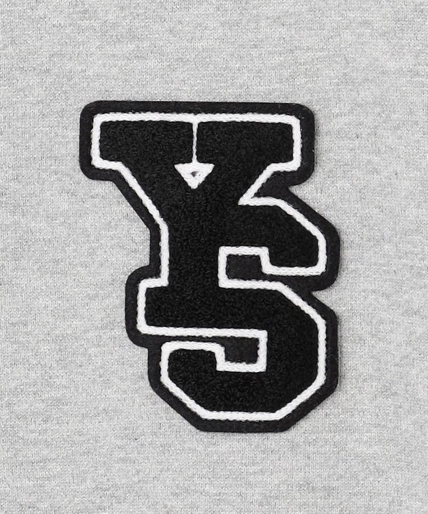 J.PRESS YORK STREET 【UNISEX】裏毛ロゴハーフジップ スウェット ライトグレー系