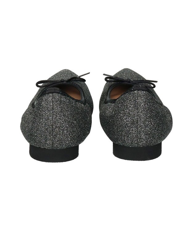 Bridget Birkin 【Bridget Birkin】ポインテッドトゥバレエシューズ ブラック雑材