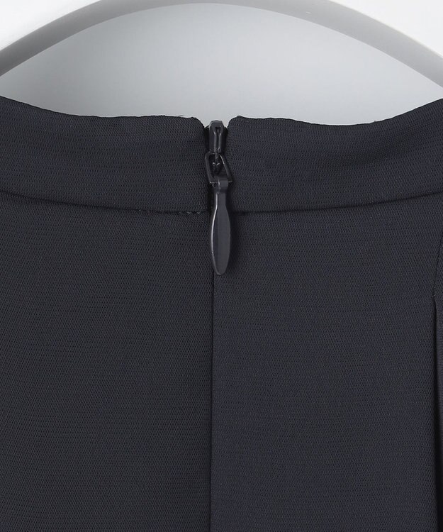 23区 L 【洗える】シルキーデシン パールモチーフ カットソー ネイビー系