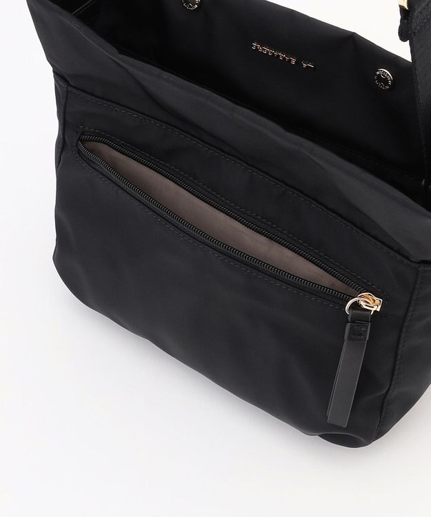 LA BAGAGERIE ダブルフロントポケットショルダー ブラック