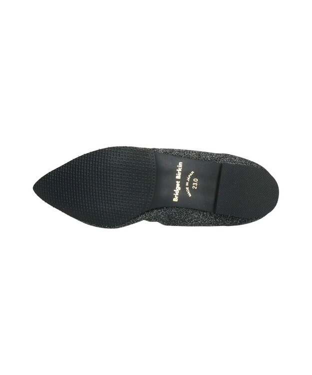 Bridget Birkin 【Bridget Birkin】ポインテッドトゥバレエシューズ ブラック雑材