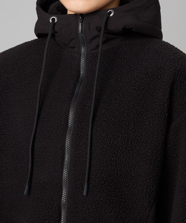 Chacott Chacott BALANCE ボアフルジップジャケット ブラック