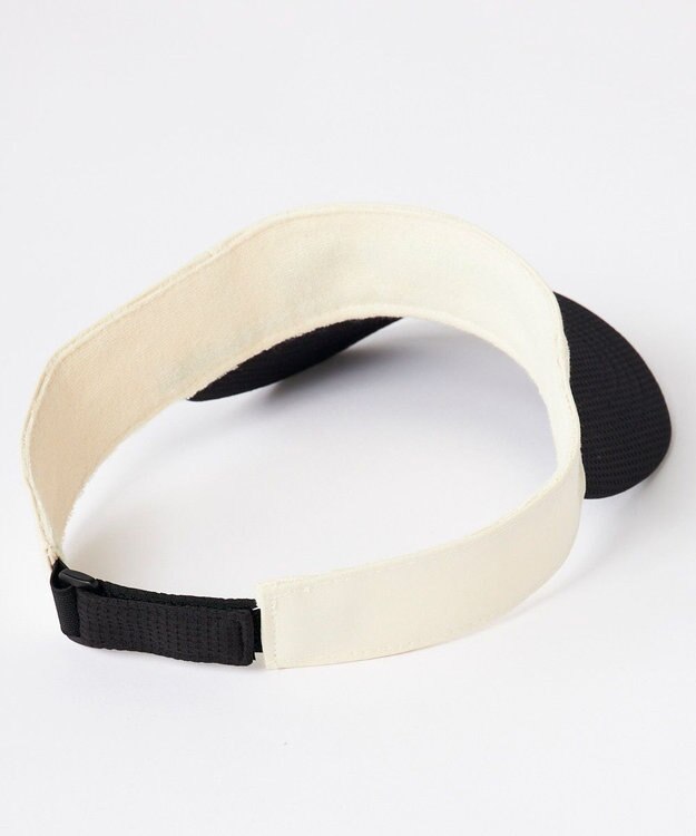 FILA GOLF／marie claire 【LOUDMOUTH】異素材サンバイザー Black