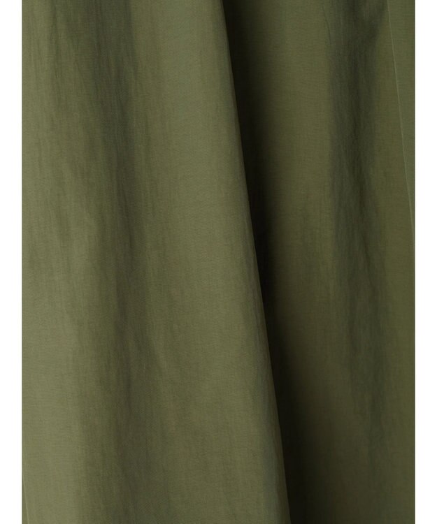 earth music&ecology スタンドフリルミリタリーブルゾン Khaki