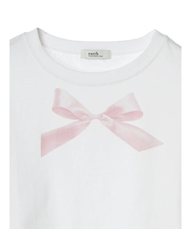 earth music&ecology アソートリボンＴＥＥ Pink