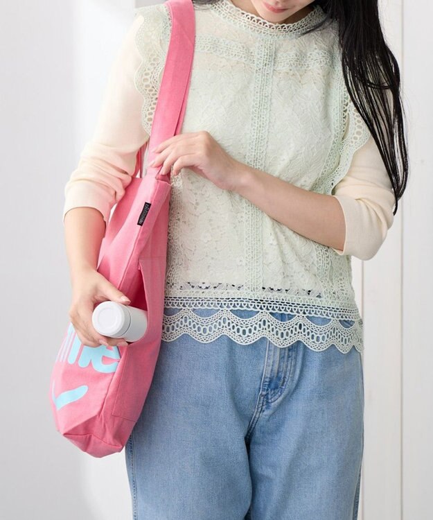 ROOTOTE 1019【A4サイズ収納】SC.トール.リサイクルコットン-B 01：ローズ