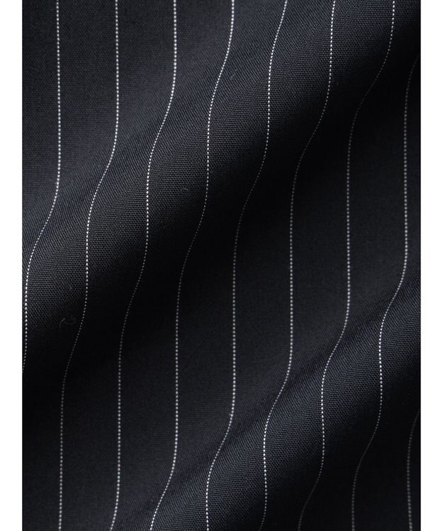 CRAFT STANDARD BOUTIQUE イージーケアピンストライプテーパードパンツ Stripe Navy