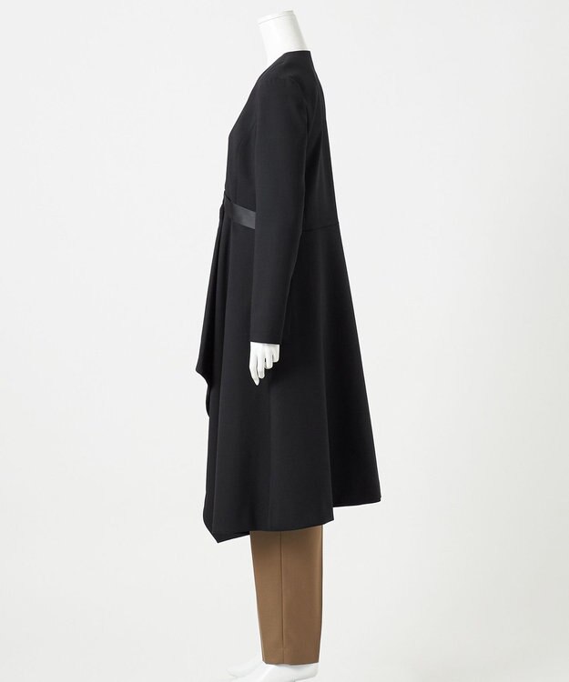 23区 【エステータ】ウールダブルクロス ワンピース ブラック系