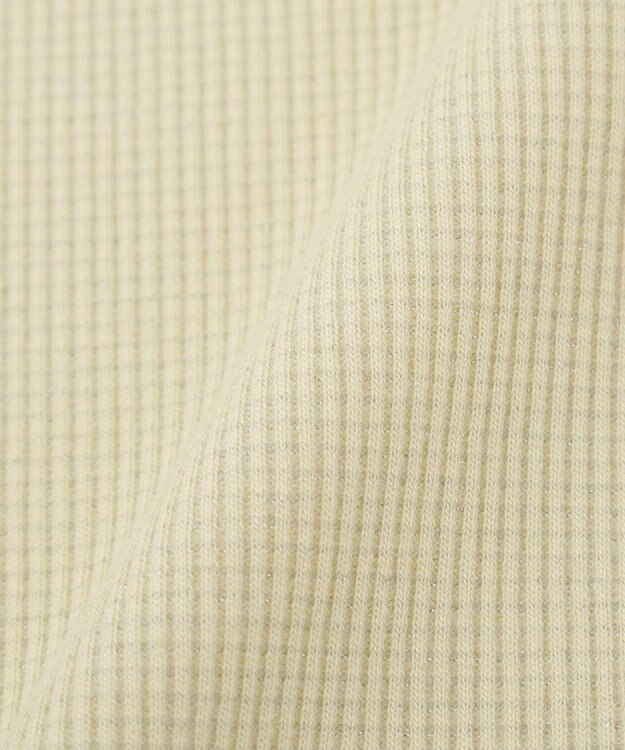 earth music&ecology レイヤード風テレコプルオーバー Yellow